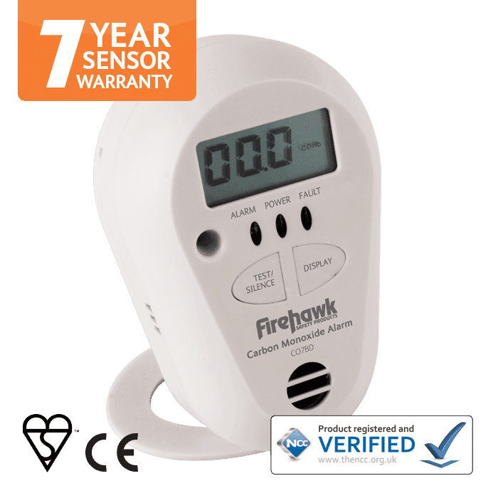 Firehawk CO7bd Carbon Monoxide Detector