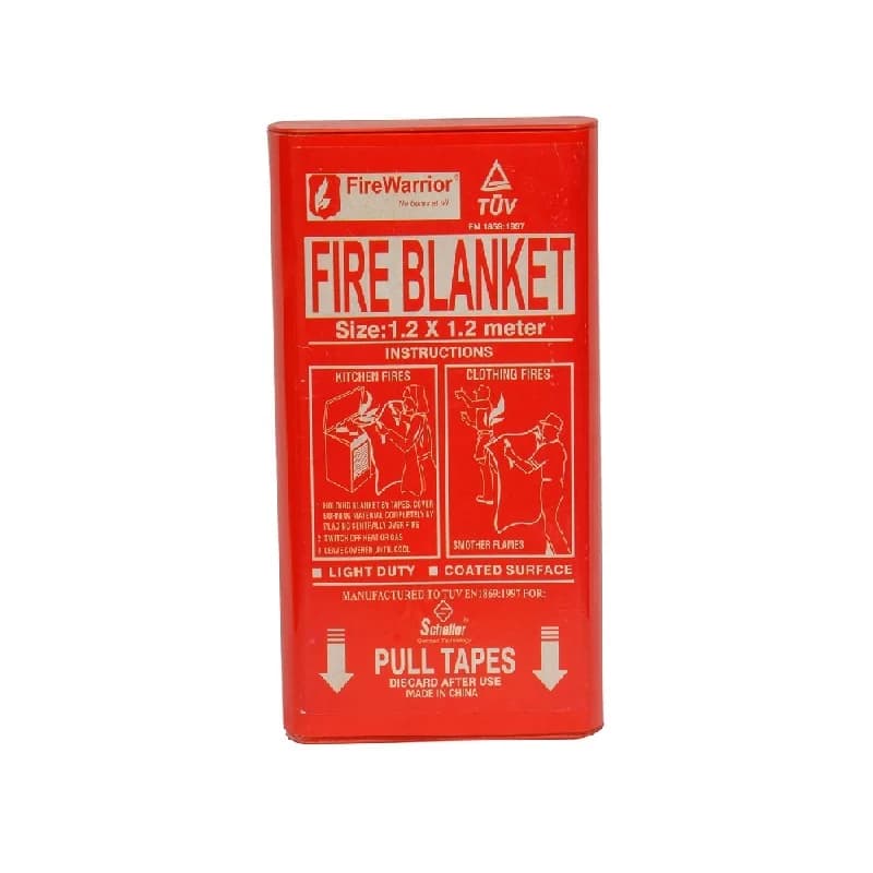FireWarrior FW 404 Fire Blankets with PVC Cover 4X4 ft (1.2×1.2m)