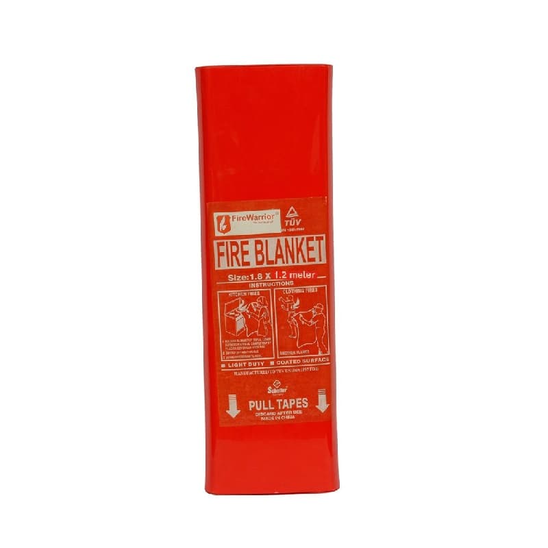 FireWarrior FW 604 Fire Blankets with PVC Cover 6X4 ft (1.8×1.2m)