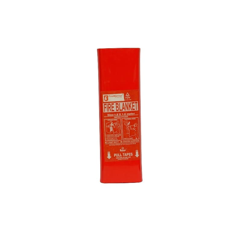 FireWarrior FW 606 Fire Blankets with PVC Cover 6X6 ft (1.8×1.8m)