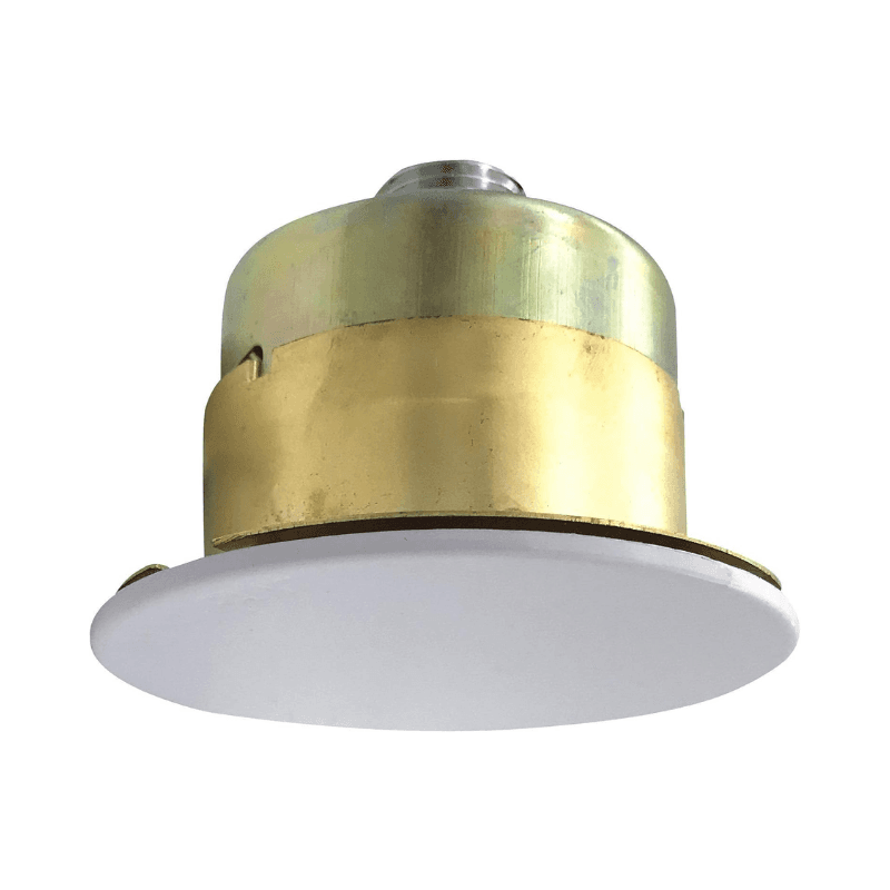 FIREX Concealed Pendent Sprinkler Cover Plate White