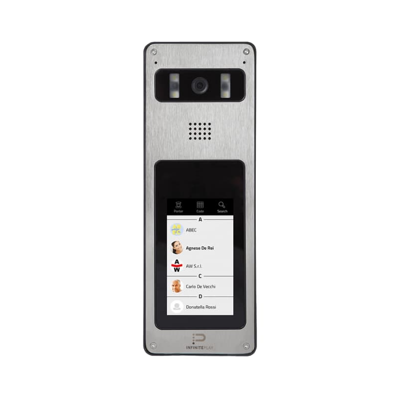 Flat Inox A/V 4,3″ Display Touch