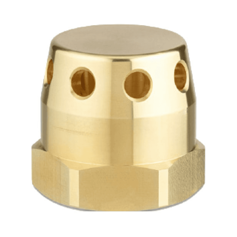 FM200 Brass Nozzle 1″ 360° Discharge