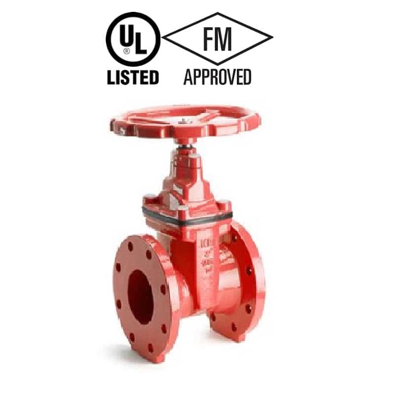 FWIC ST0712-300 Resilient Seated OS&Y Gate Valve, Flanged End, Size – 2 Inch