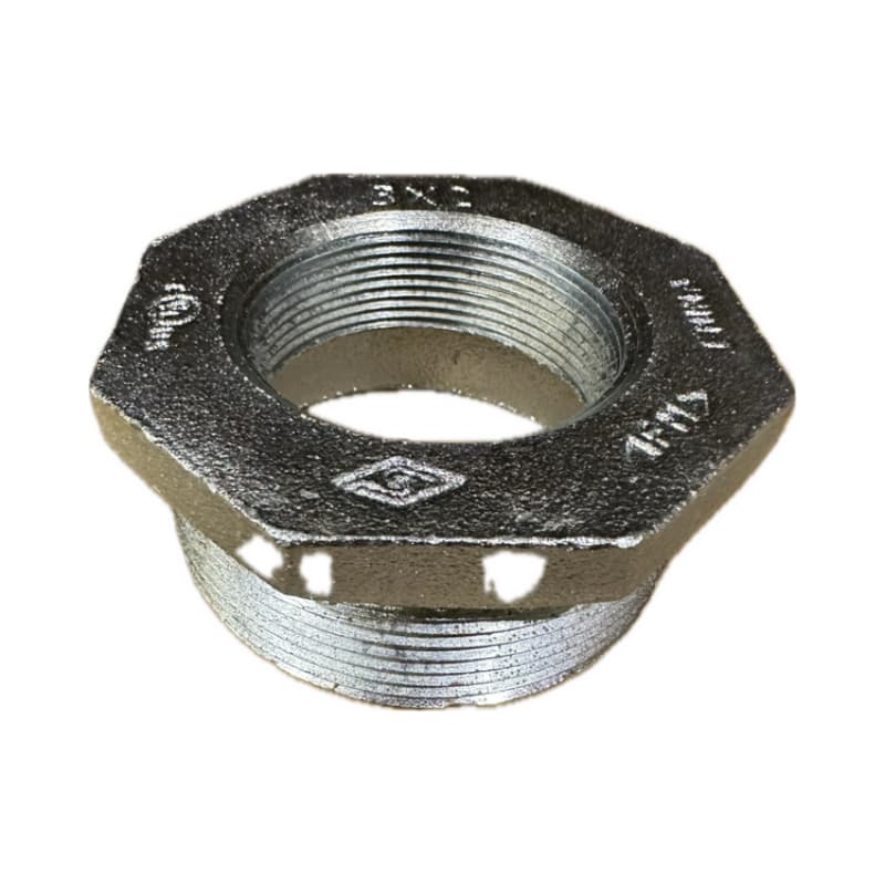 Galvanized. Reducer Bush, 3″X 2″ (MOQ-4Pcs)