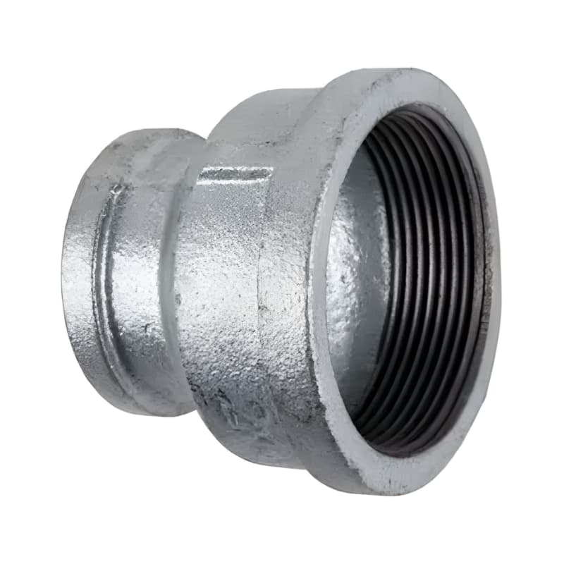 Galvanized. Reducer Socket, 1¼”X½” (MOQ-10Pcs)