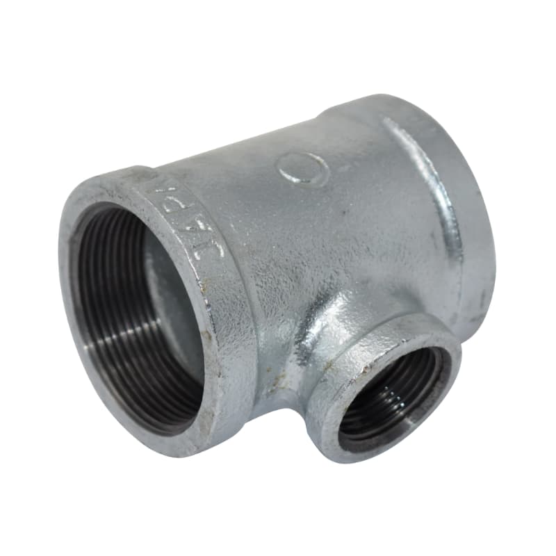 Galvanized Reducer. Tee 1-/14 X 1″ (MOQ-10Pcs)