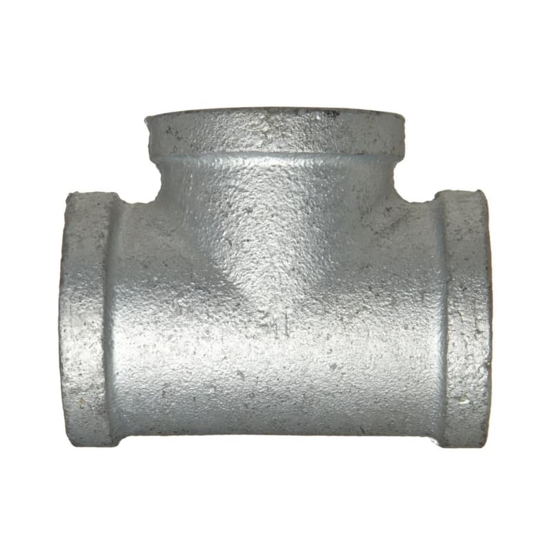 Galvanized. Reducer Tee, 1 ¼”X 1/2″ (MOQ-4Pcs)