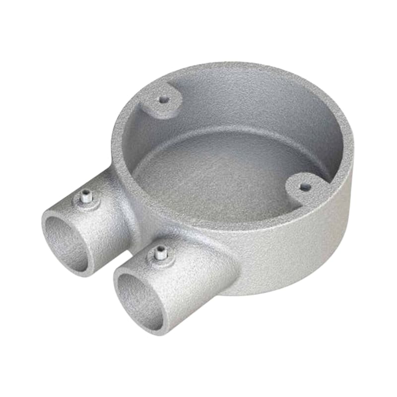 Gi Junction Box 2 Way U Type 25Mm (MOQ-10Pcs)