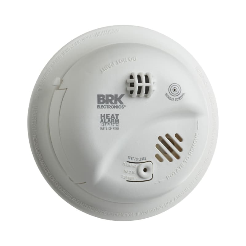 Hd6135Fb Heat Alarm W/ Battery Back-Up (Brk)