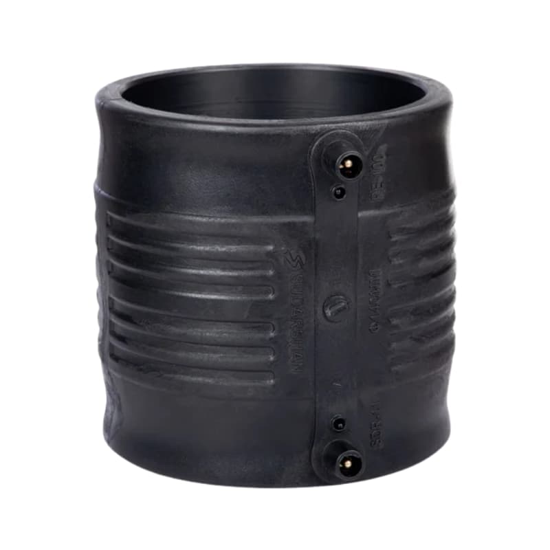Hdpe Coupler 200Mm, Pe100, Sdr 7.4, Pn 25, Electrofusion – Es