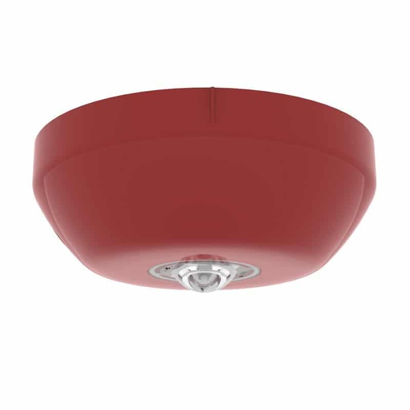 Hochiki CHQ-CB(RED)/WL-15 Ceiling BEACON – RED CASE, WHITE LEDS (15M)