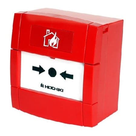 Hochiki HCP-W(SCI) Weatherproof Addressable Call Point with SCI (Red)