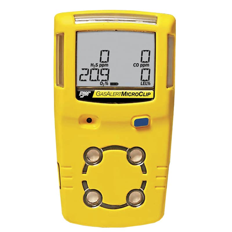 Honeywell BW Technologies H137640125 Microclip XL Multi Gas Detector