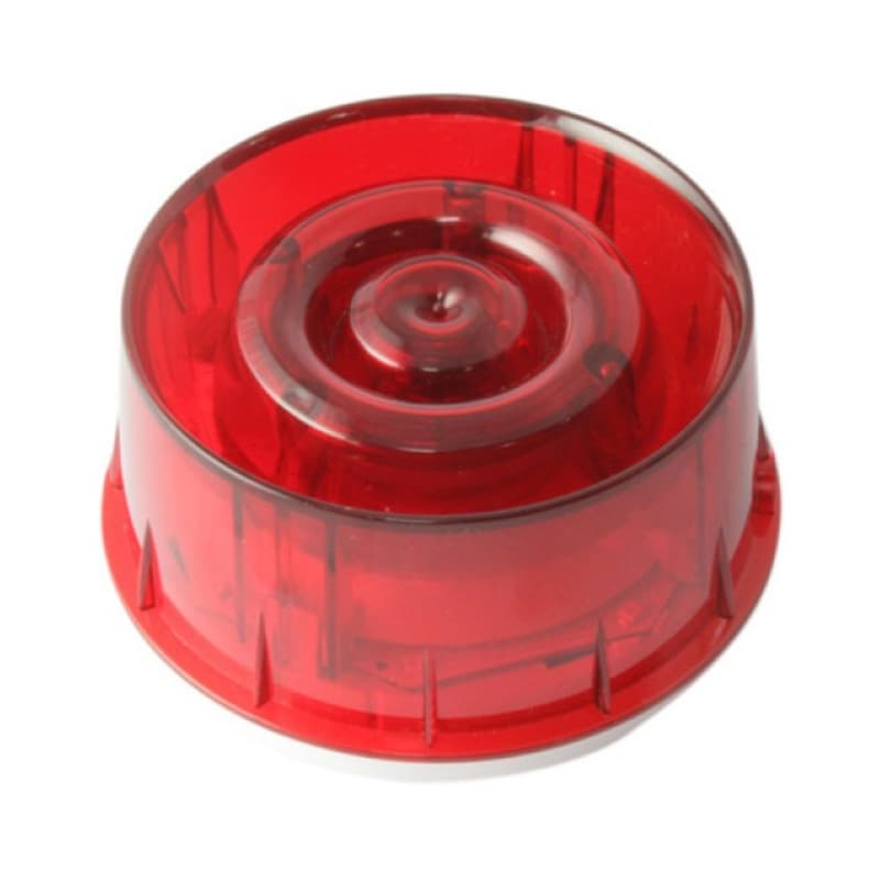 Intelligent Wall Mounted Sounder, Red With Isolator