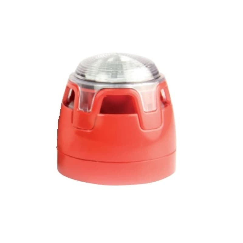 KAC CWSS-RW-S5 Red Body Shallow Base White LED