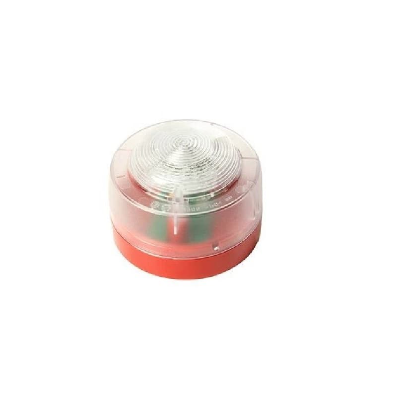 KAC CWST-RR-S5 Red Body Shallow Beacon Base Red LED