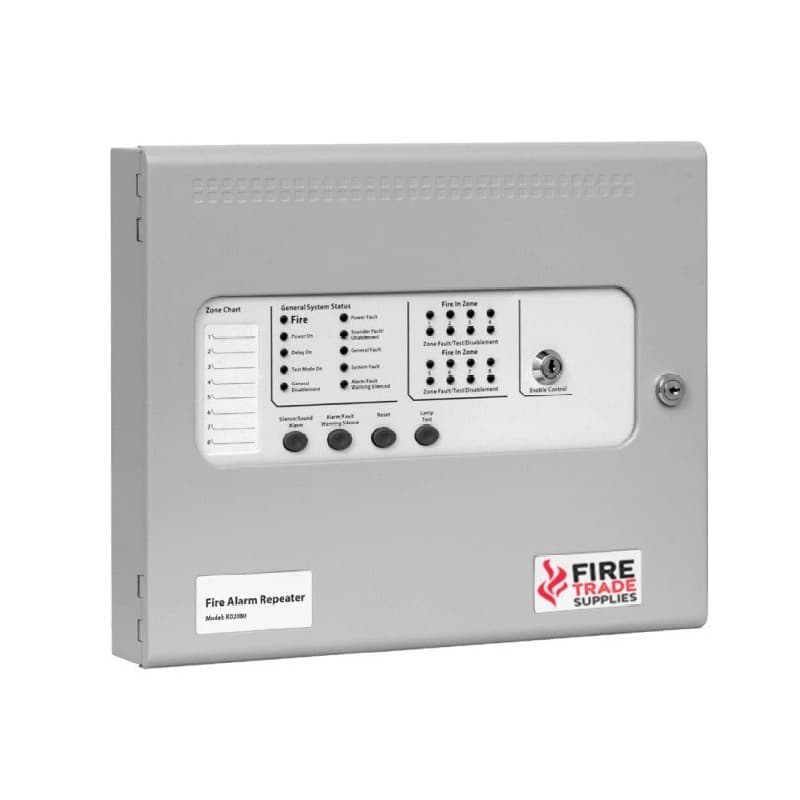 Kentec Sigma CP-R E0180L2 8 zone repeater panel