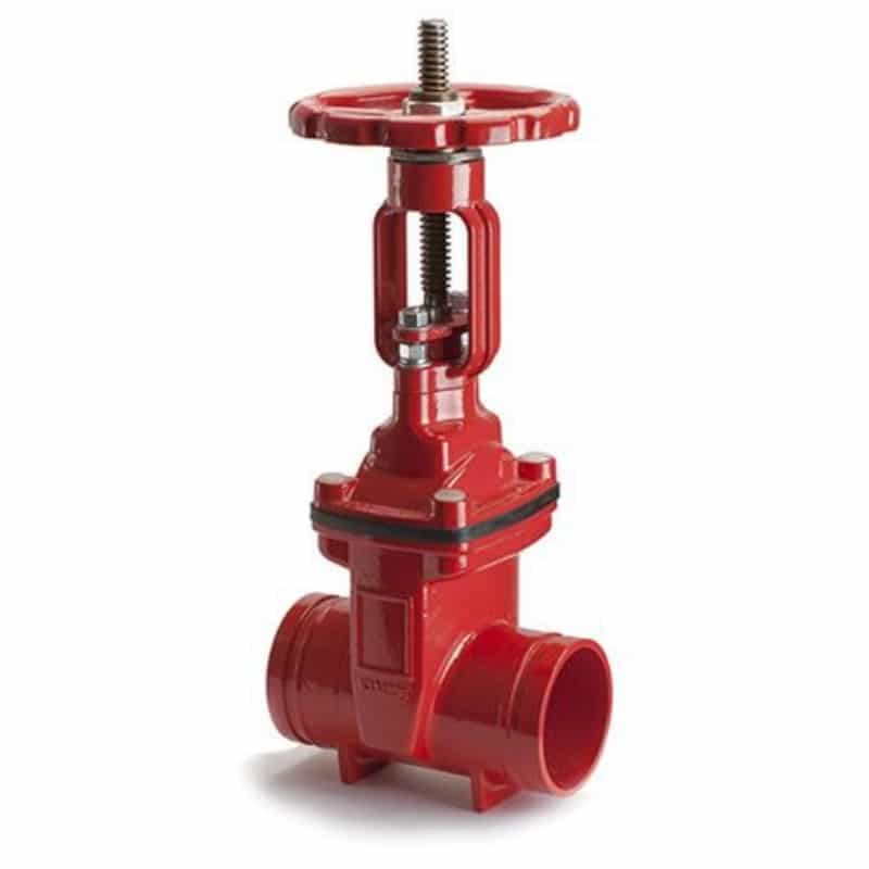LEDE 4 Inch/100MM PN16 Grooved OS and Y Gate Valve