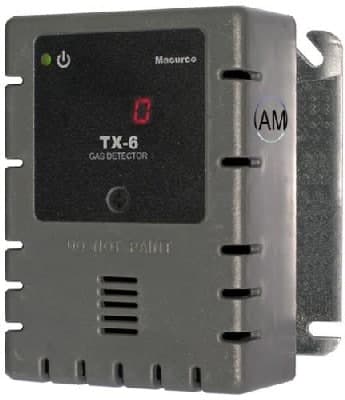 Macurco TX6 -HS Hydrogen Sulfide (H2S) Detector