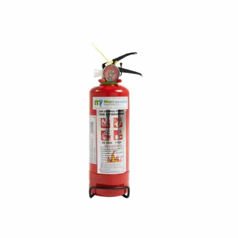 Mkats 1 kg Dry Chemical Powder Car Fire Extinguisher