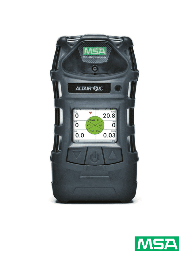 MSA Altair 5X Multi-Gas Detector Pumped Version, Monochrome Display
