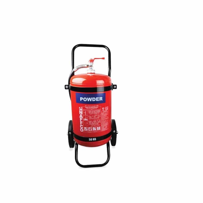 Naffco NTP50-50Kg ABC Dry Powder Trolley Fire Extinguisher