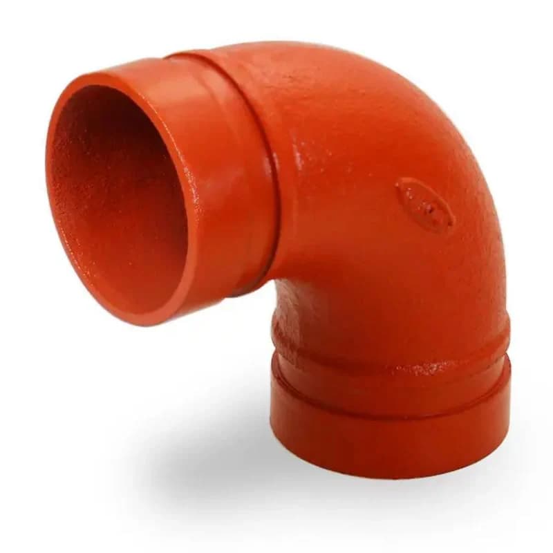 National – Grooved Elbow 90 Degree, 6inch – N-F100