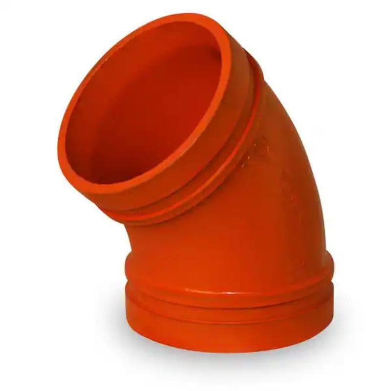 National – Grooved Elbow 90 Degree, 8inch – N-F105