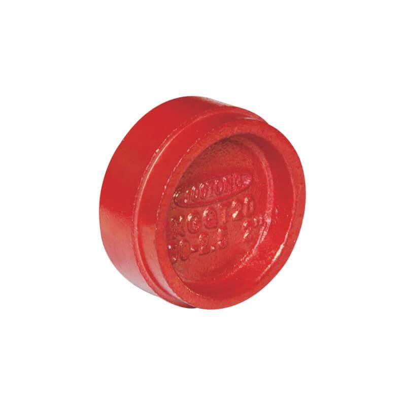 National – Grooved End Cap, 6in – N-F155 (MOQ of 3 Pcs)
