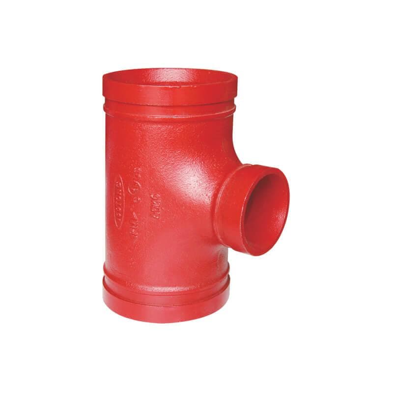 National – Grooved Tee Reducer, 10in x 8in – ST115