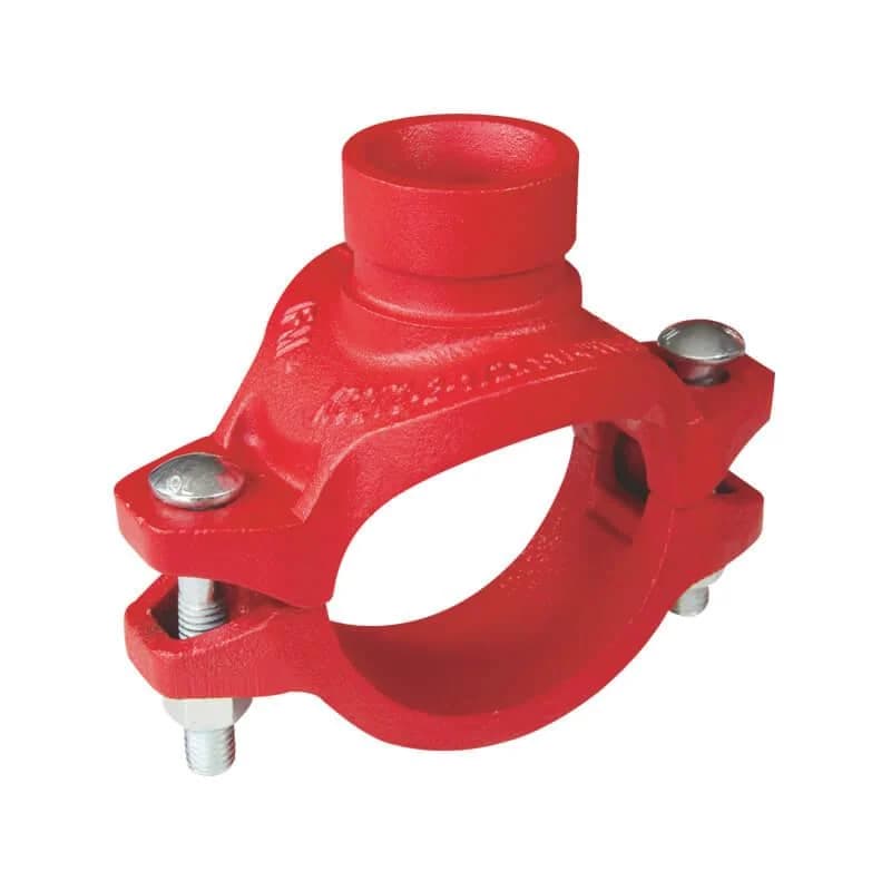 National – Grooved Threaded Mechanical Tee, 2in x 1in – N-ST16 (MOQ of 5 Pcs)