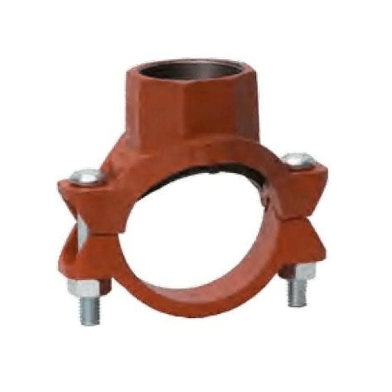 National – Grooved Threaded Mechanical Tee, 4in x 2-1/2in – N-ST16