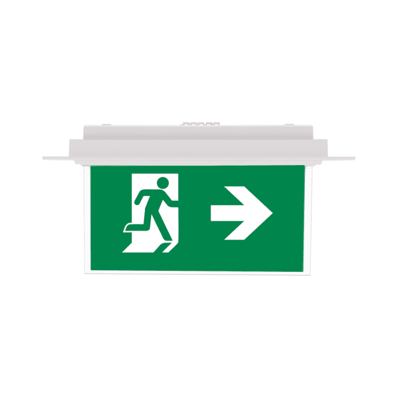Olympia Conventional Exit Light Wall Mounted SLL 501/503 WP