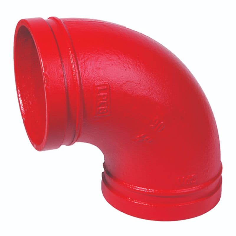 Pipe Fitting Grooved Elbow 90 Degree