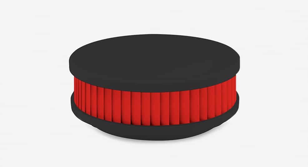 Pyrexx PX-1 Standalone Smoke Alarm (Black-Red)