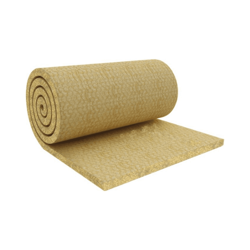 Rock Wool Blanket 50mm/50kg/m³ (1.2m x 10m) with FSK Facing