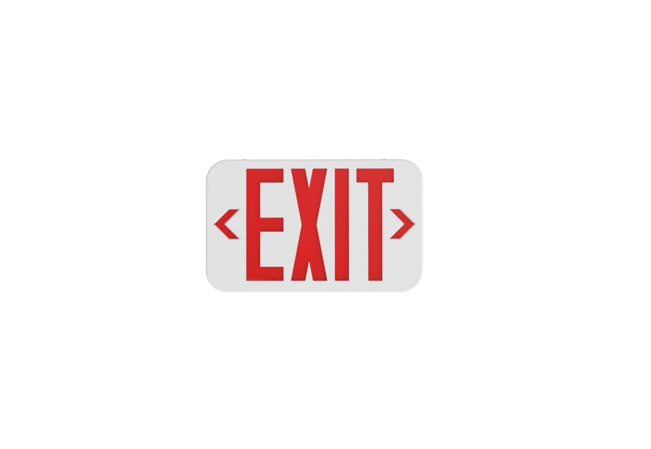 self-contained-ceiling-wall-mounted-exit-light-frn-b5108u-rred