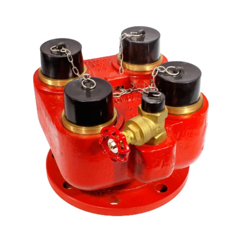 SHIELD Breeching Inlet 4-Way 6″ NWR115