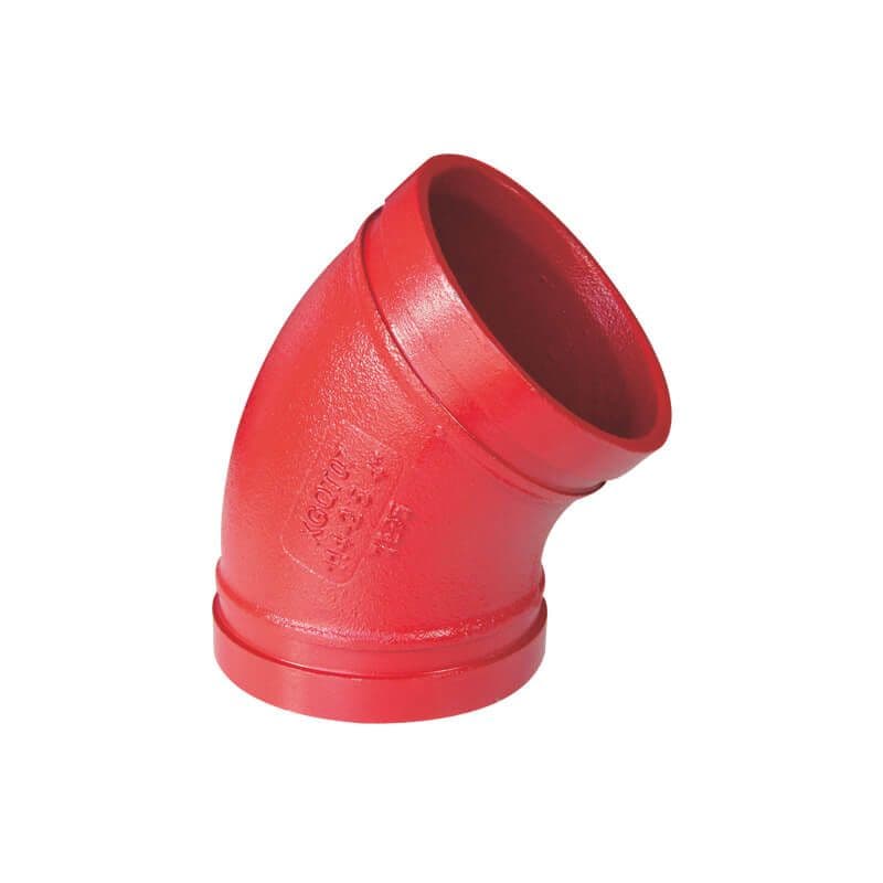 Shield – Ductile Iron Grooved Elbow 45 Degree – SDG-200