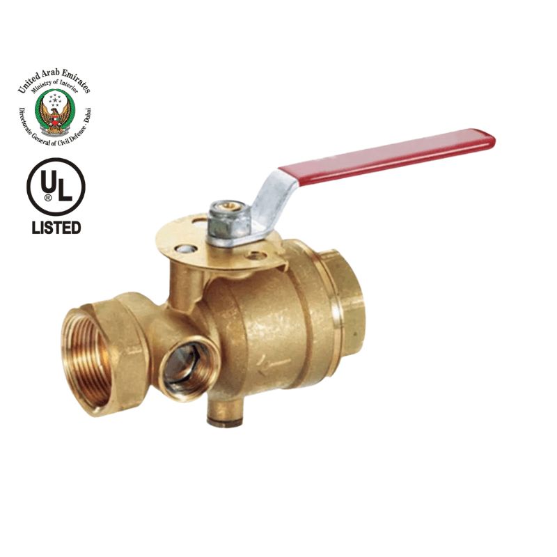 SIBCA-25mm Test and Drain Valve UL/FM Listed-VIN01-025-K5.6