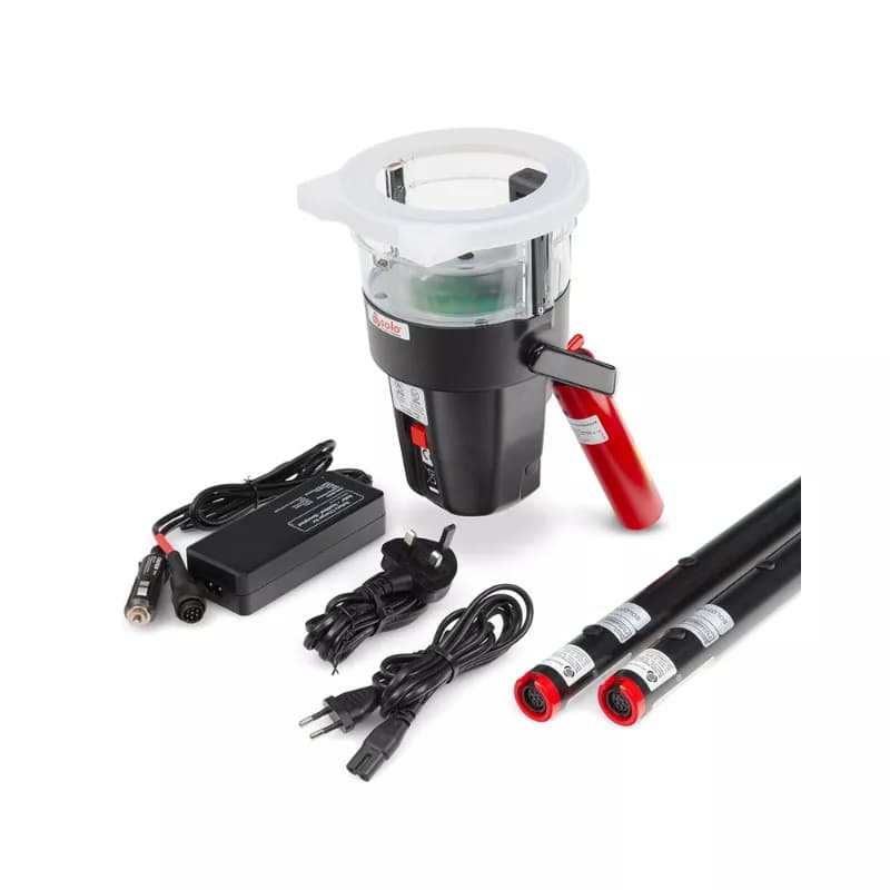 Solo 461-001 Cordless Heat Detector Tester With 2 Battery Baton and 1 Fast Charger