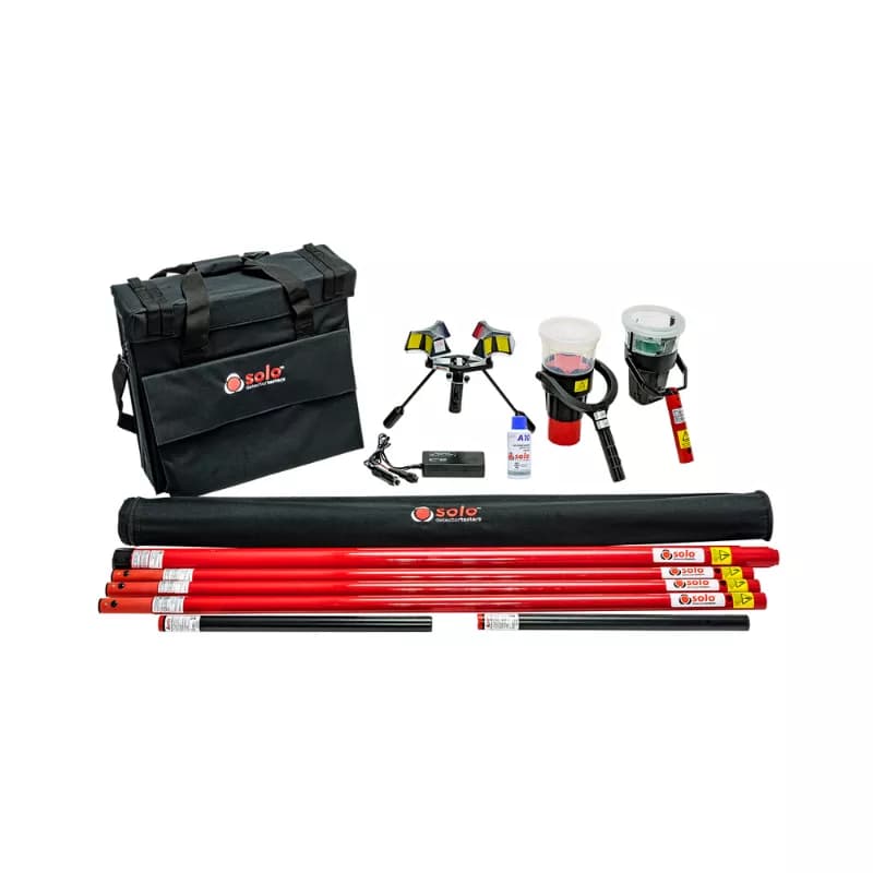 Solo 823 Smoke and Cordless Heat Detector Test and Removal Set – 9.3 meters