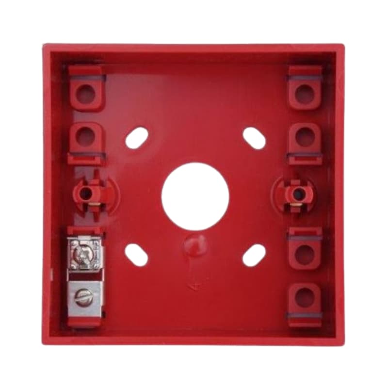 Surface Mounting Call Point Backbox – Red (MOQ-3Pcs)