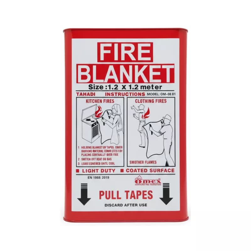 Tahadi – Fire Blanket 1.2m x 1.2m – DCD Approved