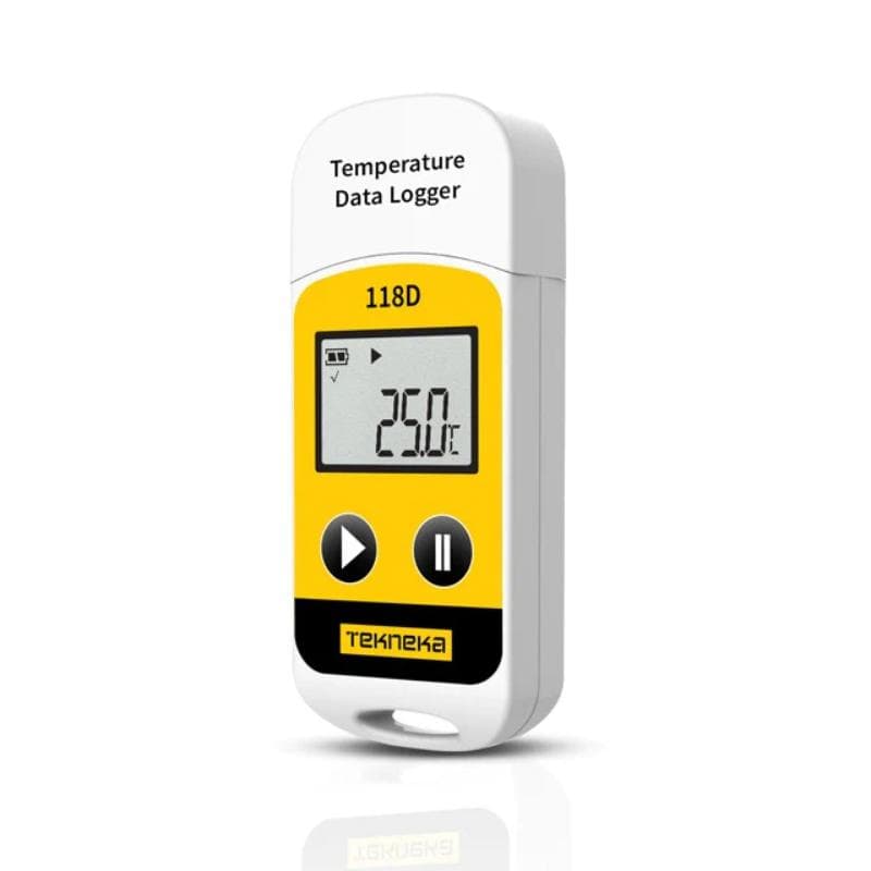 Tekneka – 118D Temperature Data Logger With Calibration Certificate