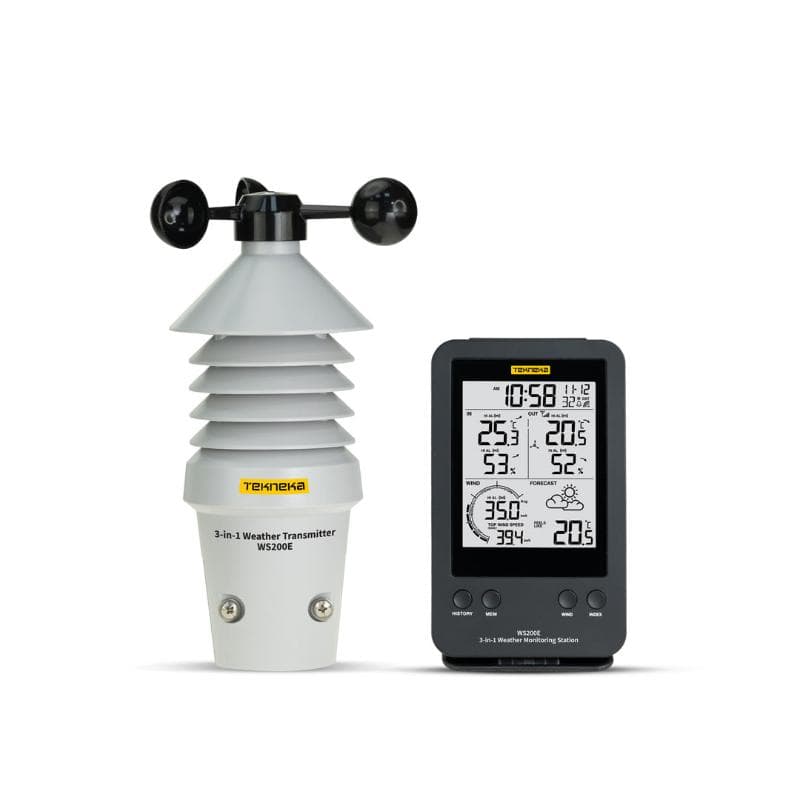 Tekneka – 3-in-1 Weather Monitoring Station – WS200E