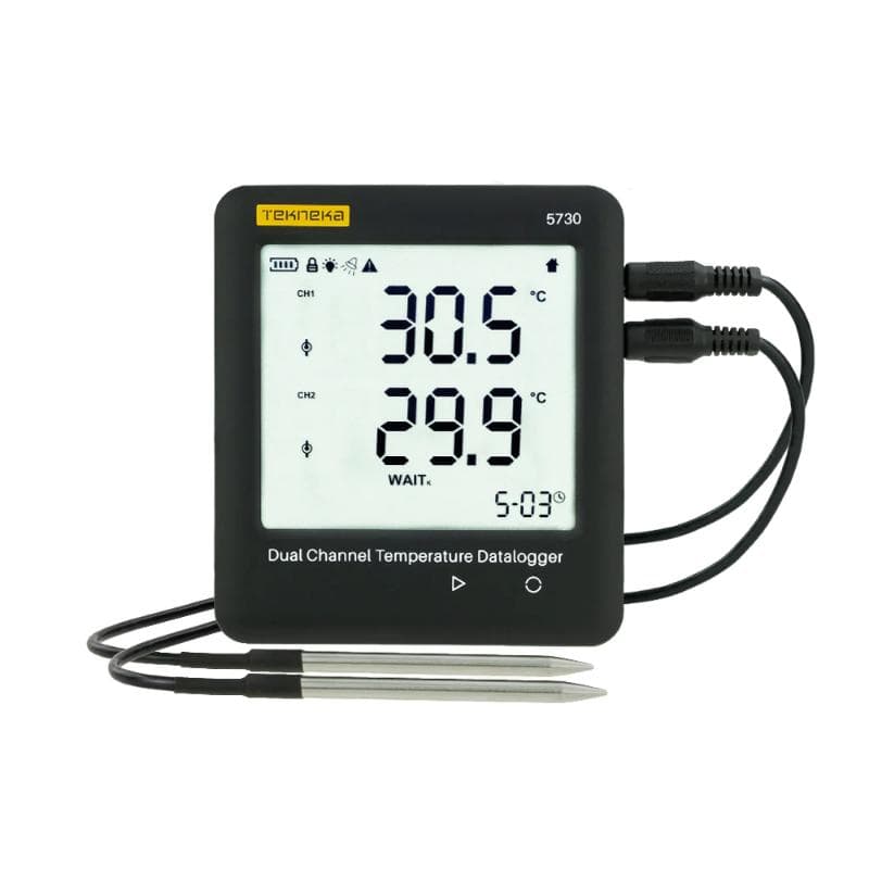 Tekneka – 5730 Dual Channel Temperature Data Logger