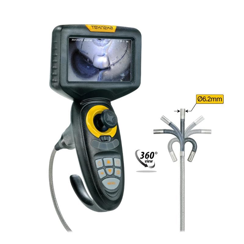 Tekneka – AT360-15 Articulating Inspection Camera Cable, 15m