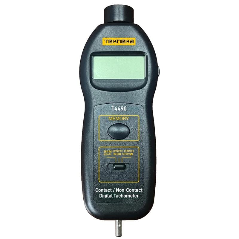Tekneka – Digital Contact and Non-Contact Tachometer – T4490